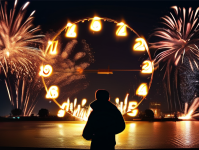 跨年活动，点燃新年的激情与希望，倒计时，点燃激情，迎接希望的跨年狂欢